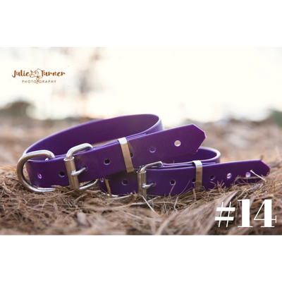 Dog Collar PVC Small 25mmW 55cmL Clermont Kelpies