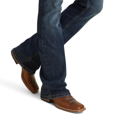 Ariat Womens REAL Mid Rise Amora Bootcut Jean