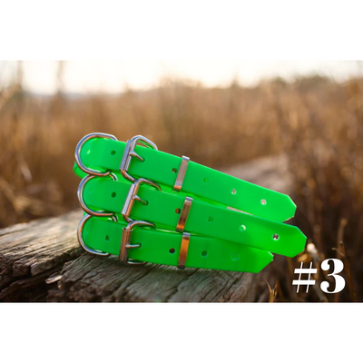 Dog Collar PVC Small 25mmW 55cmL Clermont Kelpies