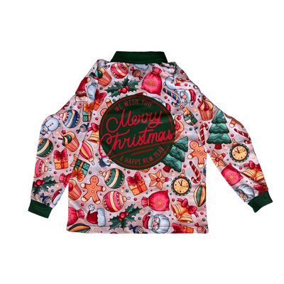 Mens/Womens Christmas Fishing Shirt Ornaments