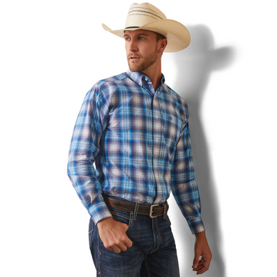 Ariat Mens Pro Series Lukas Classic LS Shirt