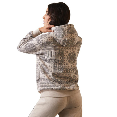 Ariat Womens REAL Paisley Print Hoodie