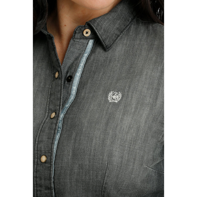 Cinch Womens Western Snap Front LS Shirt
