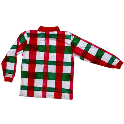 Mens/Womens Christmas Fishing Shirt Island Santa