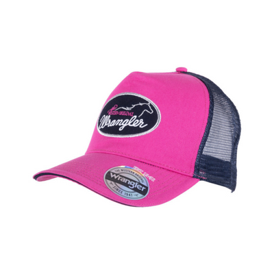 Wrangler Adult Caren Square Front Trucker Cap