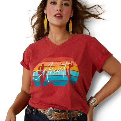 Ariat Womens REAL Horizon SS Tee