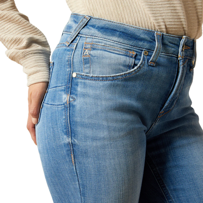 Ariat Womens High Rise Bootcut Camellia Jeans