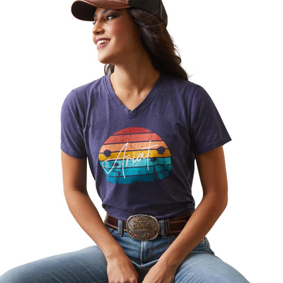 Ariat Womens REAL Horizon SS Tee