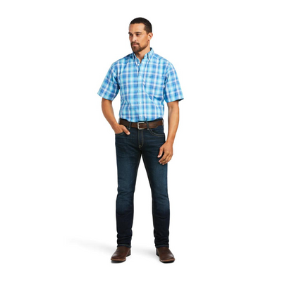 Ariat Mens Pro Series Ian Fitted SS Shirt