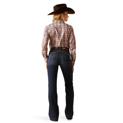 Ariat Womens High Rise Slim Trouser Jeans Florida
