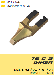 Digga Tooth D508 Tungsten TS-C-2