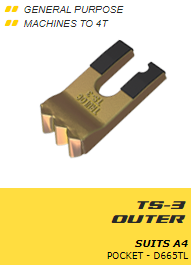 Digga Tooth D535 HardRock TS-3