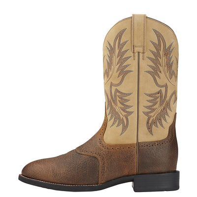 Ariat Mens Heritage Stockman Top Boot