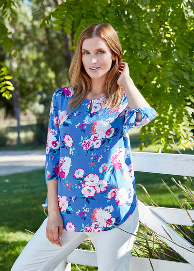 Thomas Cook Womens Longreach 3/4 Sleeve Top