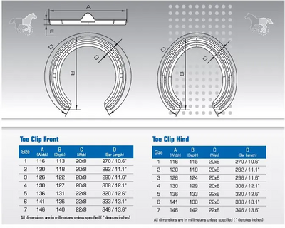Horse Shoe ODwyer Size 4 Flat Hack