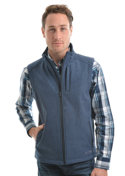 Pure Western Mens Ryland Softshell Vest