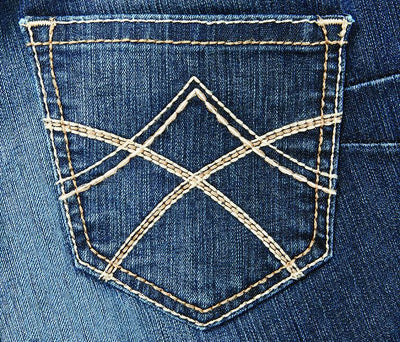 Ariat Womens REAL Mid Rise Bootcut Tulip Jean 10023500