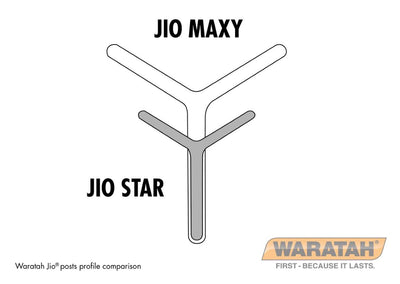 Steel Post Waratah 6ft Jio