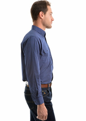 Thomas Cook Mens Alexandra Print Long Sleeve Shirt