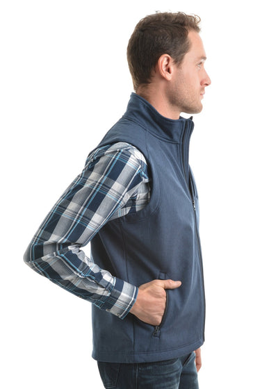 Pure Western Mens Ryland Softshell Vest