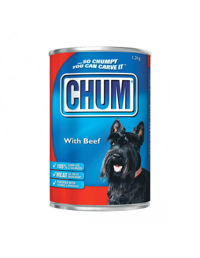 Chum Dog Cans 1.2kg x 12