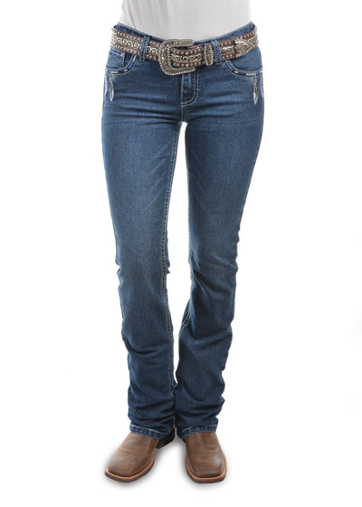 Pure Western Womens Louisiana Relaxed Rider Jean PCP2210218