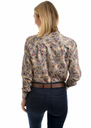 Thomas Cook Womens Melanie Print Long Sleeve Shirt