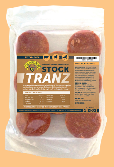 Olssons Stock Tranz 150gm 8pk 1.2kg