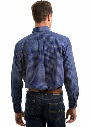 Thomas Cook Mens Alexandra Print Long Sleeve Shirt