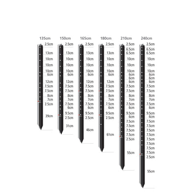 Steel Post Whites 5ft 6in Stockpost