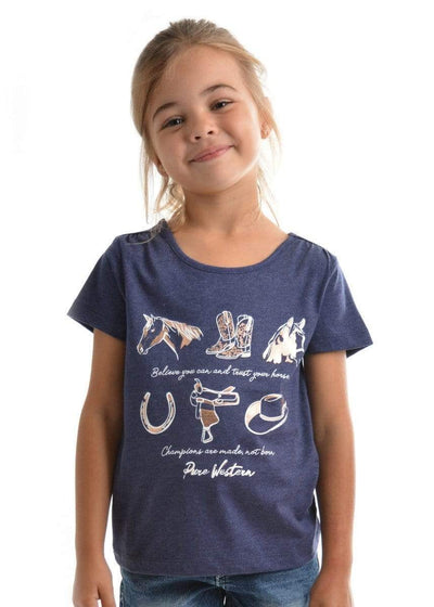 Pure Western Girls Luna Tee Shirt