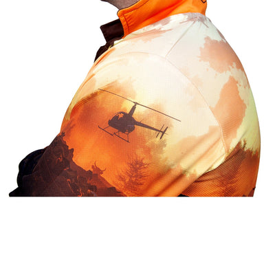 Ariat Mens Fishing Shirt Western Theme