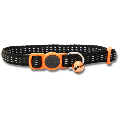 Cat Collar Nylon Padded with Safety Buckle 19-31cm