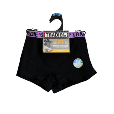 Tradie Girls Shortie 2Pk Undies