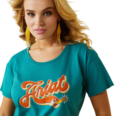 Ariat Womens Spur Script SS Tee