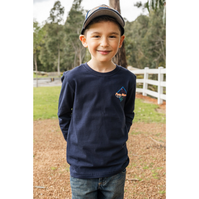 Pure Western Boys Clarke LS Tee