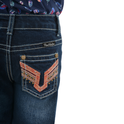 Pure Western Girls Aztec Bootcut Jean