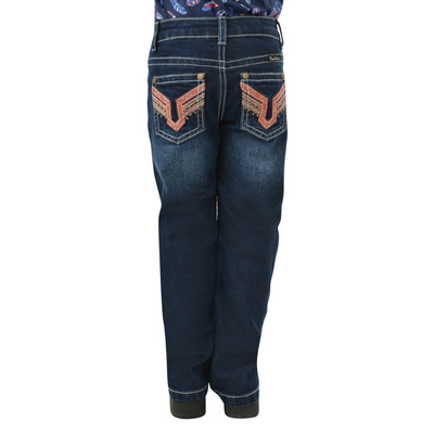 Pure Western Girls Aztec Bootcut Jean
