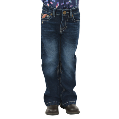 Pure Western Girls Aztec Bootcut Jean