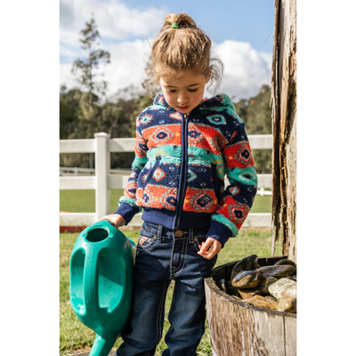 Pure Western Girls Cailan Zip Up Hoodie