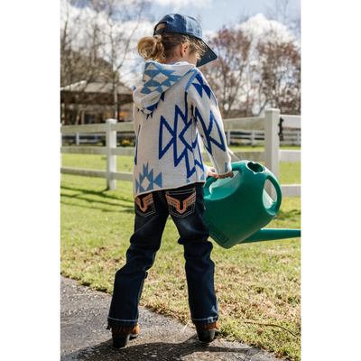 Pure Western Girls Khloe Knitted Hooded Pullover