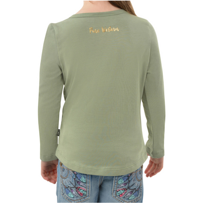 Pure Western Girls Spike LS Tee