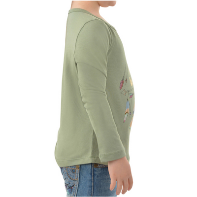 Pure Western Girls Spike LS Tee