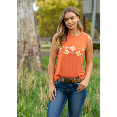 Pure Western Womens Jacqueline Tank