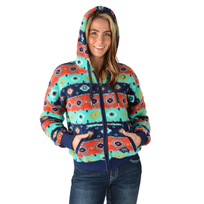 Pure Western Womens Cailan Zip Up Hoodie