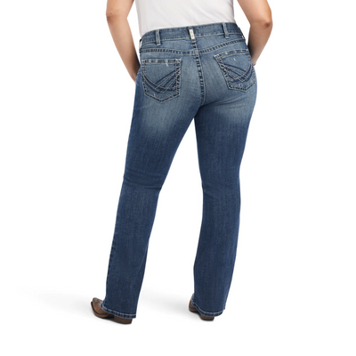 Ariat Womens REAL Mid Rise Bootcut Raquel Jean