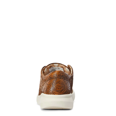 Ariat Womens Floral Emboss Lace Up Hilo