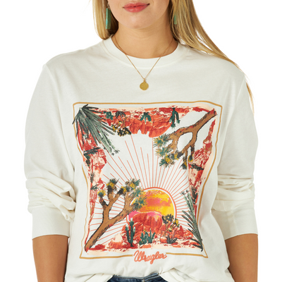 Wrangler Womens Retro Sun Graphic Tee