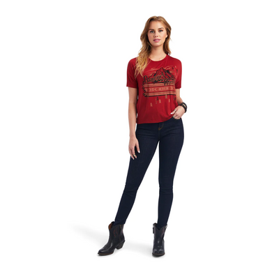 Ariat Womens Cowgirl Canyon SS Tee
