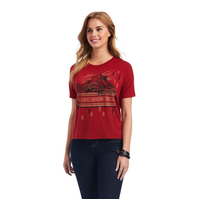 Ariat Womens Cowgirl Canyon SS Tee